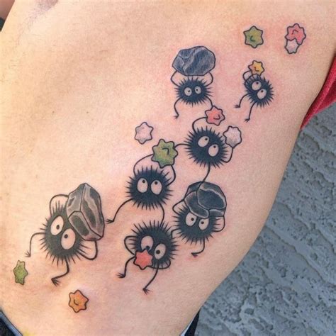 sprite tattoo|Studio ghibli soot sprites tattoo